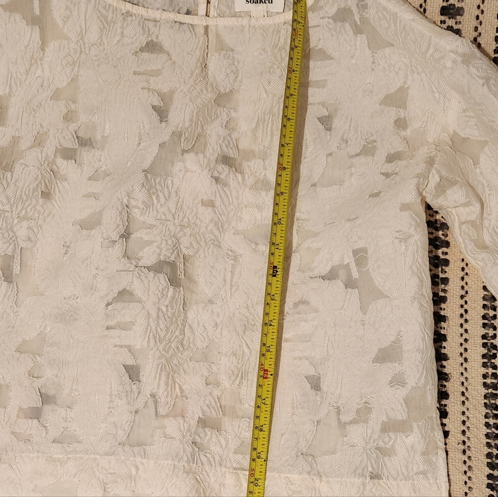 Sheer Floral Top - Picture 6 of 7